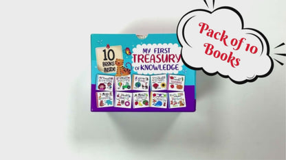 My first treasury of knowledge box set ( 10 boards book )