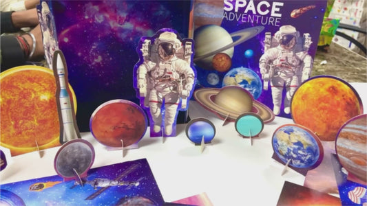 In the Space Puzzle Box | 100 Piece Jigsaw Puzzle for Kids